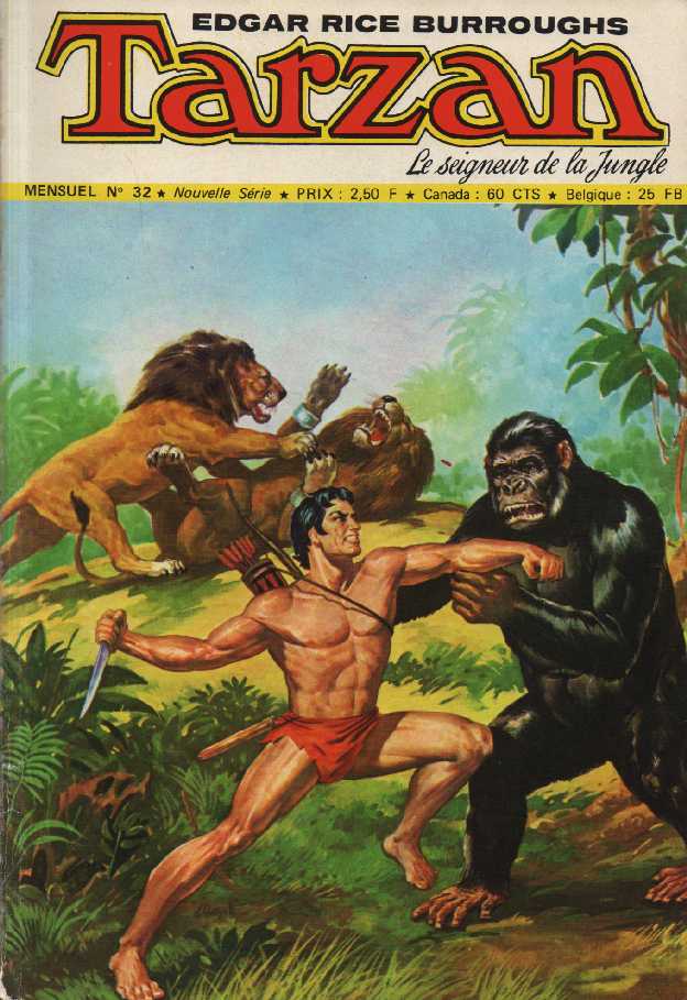 Scan de la Couverture Tarzan Nouvelle Srie n 32